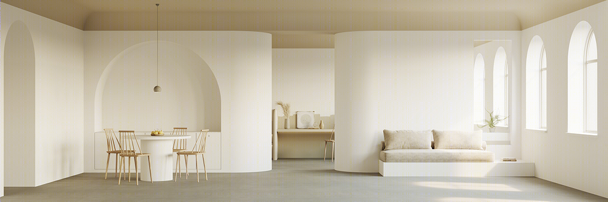 现代极简主义空间设计-0