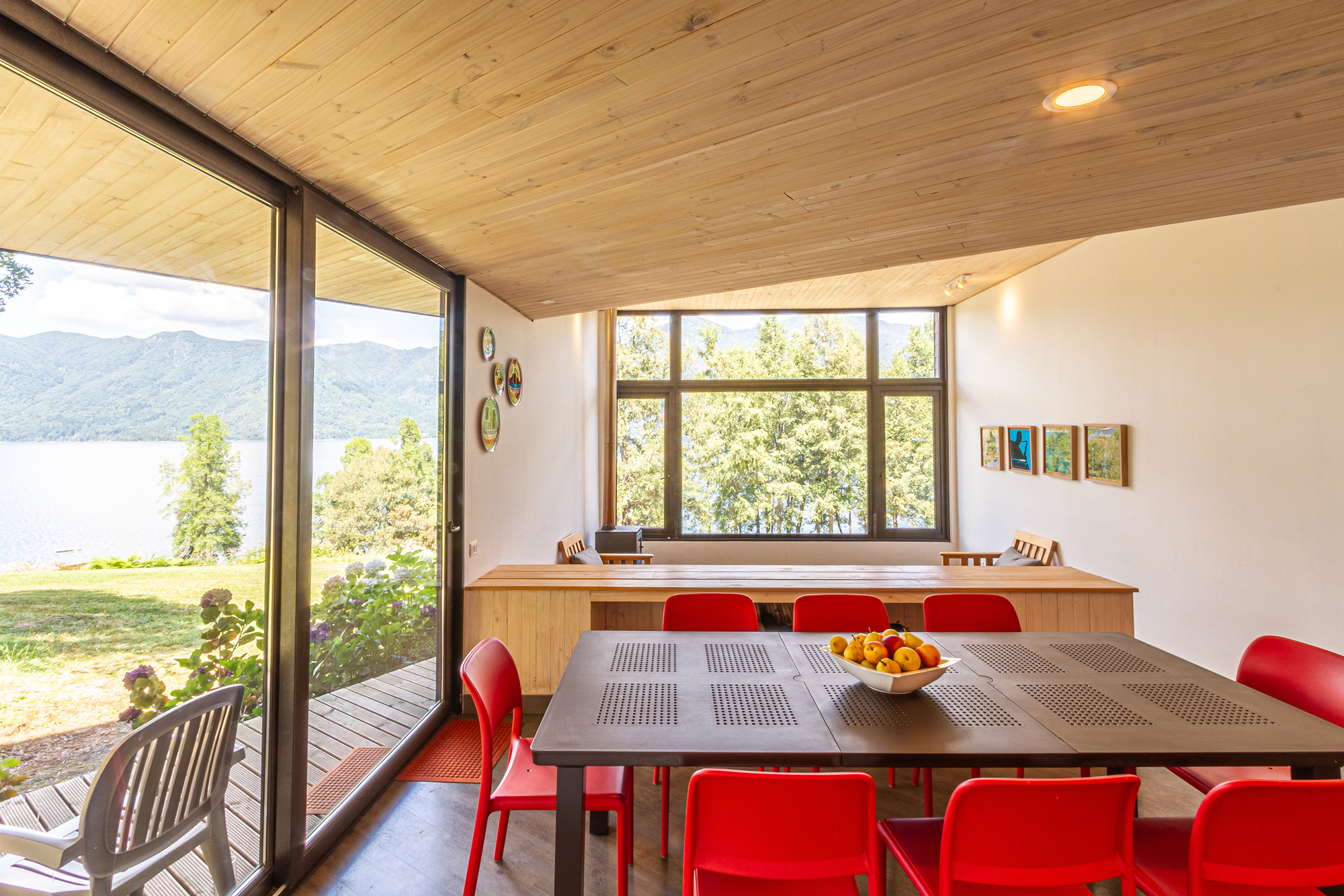 湖景双墅设计 | 智利 Lago Colico 项目-15