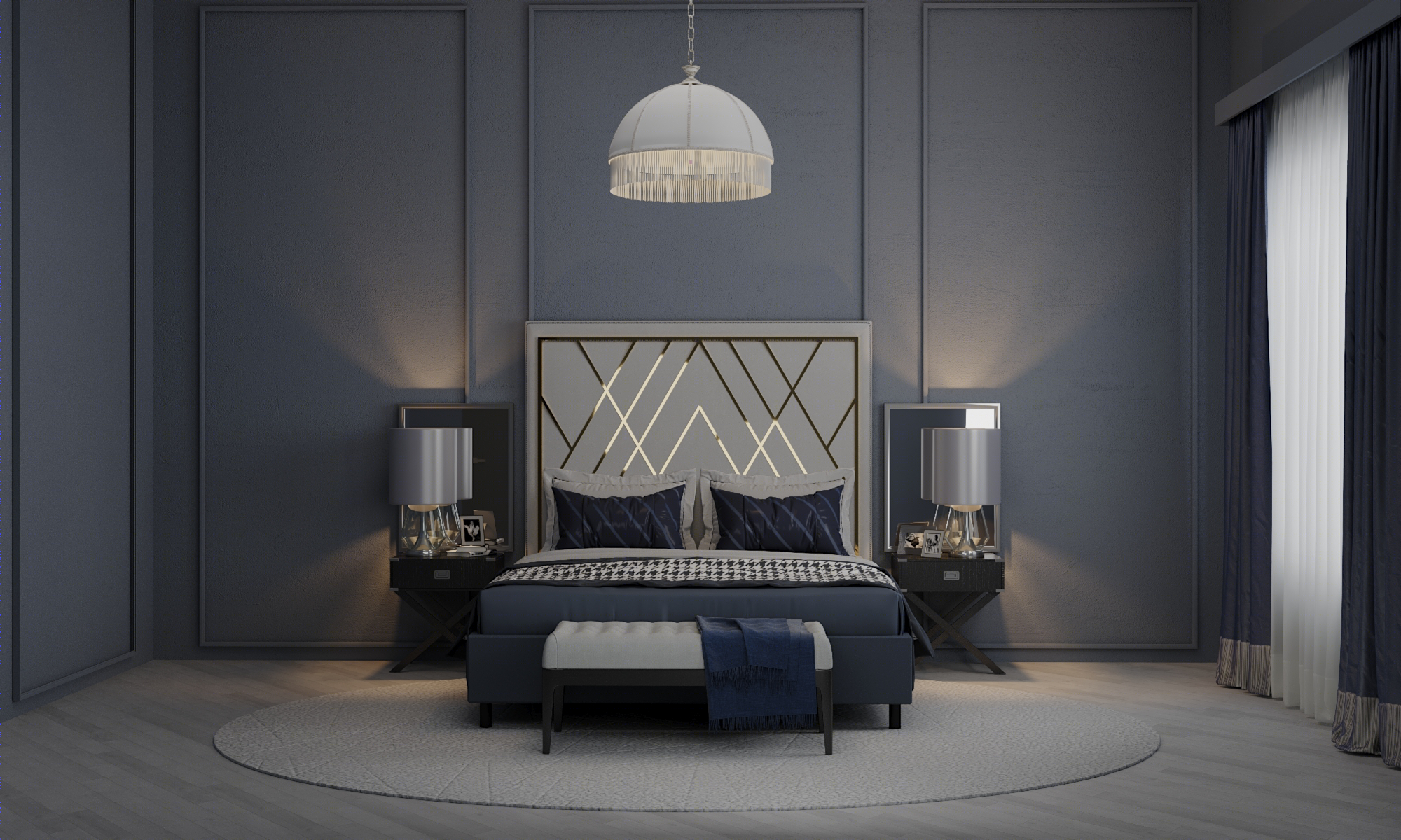 迪拜豪华室内设计 | 精致与时尚的完美融合-1