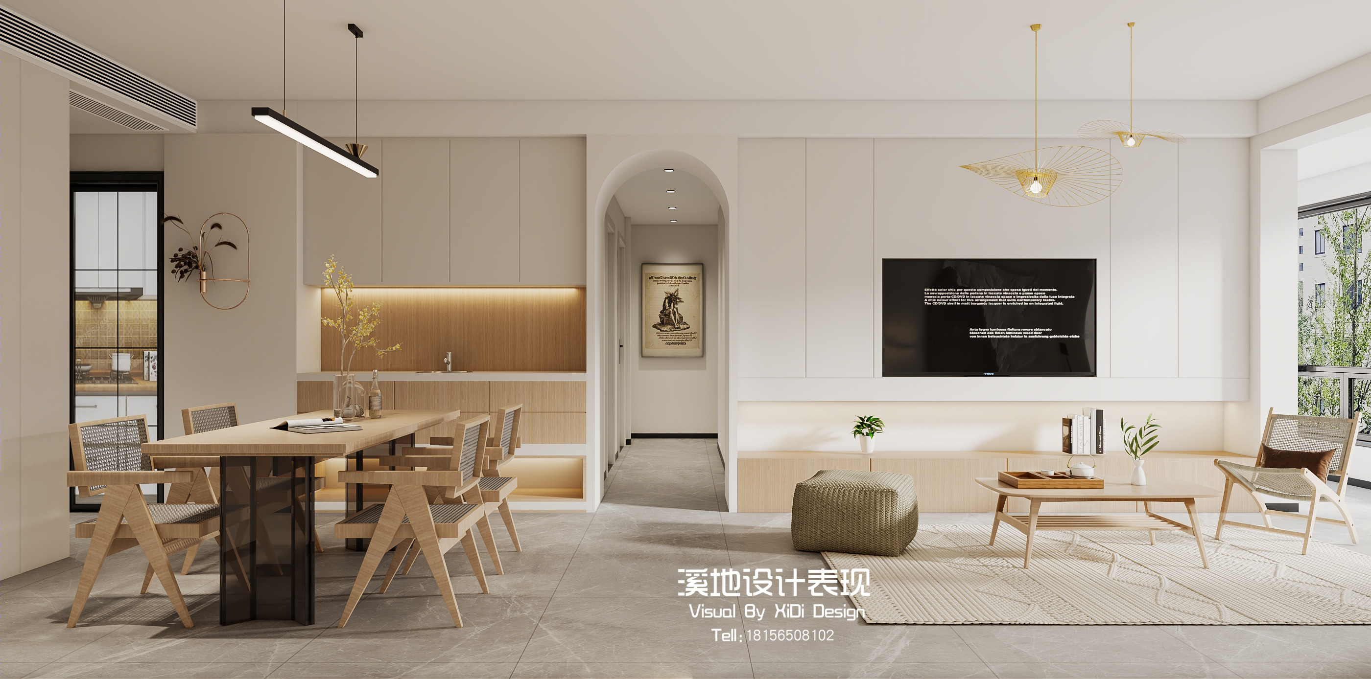 现代轻奢家装案例-12