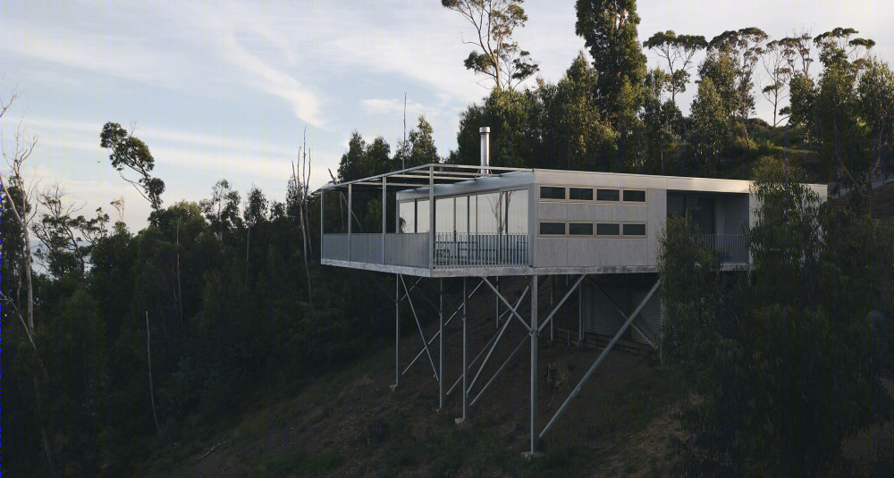 澳大利亚 Wye River 云中宅丨Chris Connell Design-16