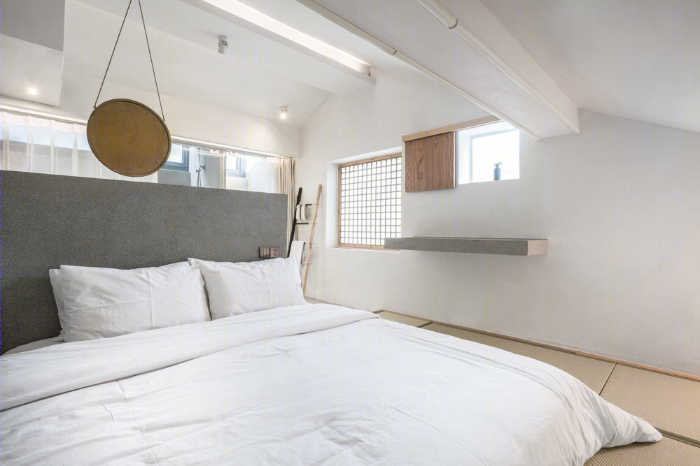 杭州“别止”“白格”民宿 | 共享交流的空间设计-20