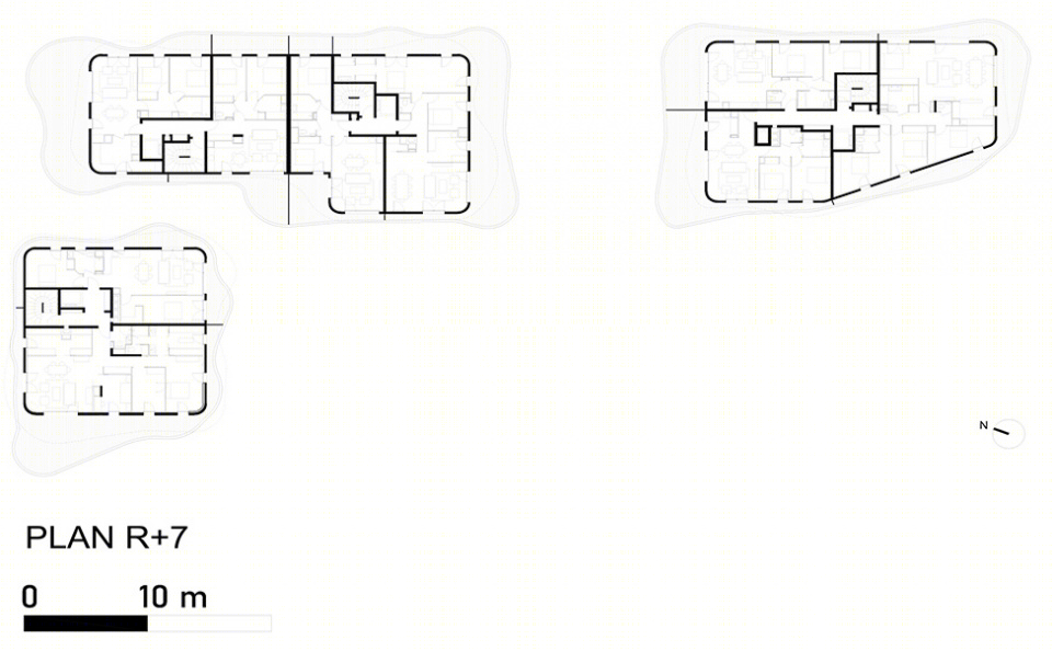 Courbes 公寓楼丨德国科隆丨Christophe Rousselle Architecte-53