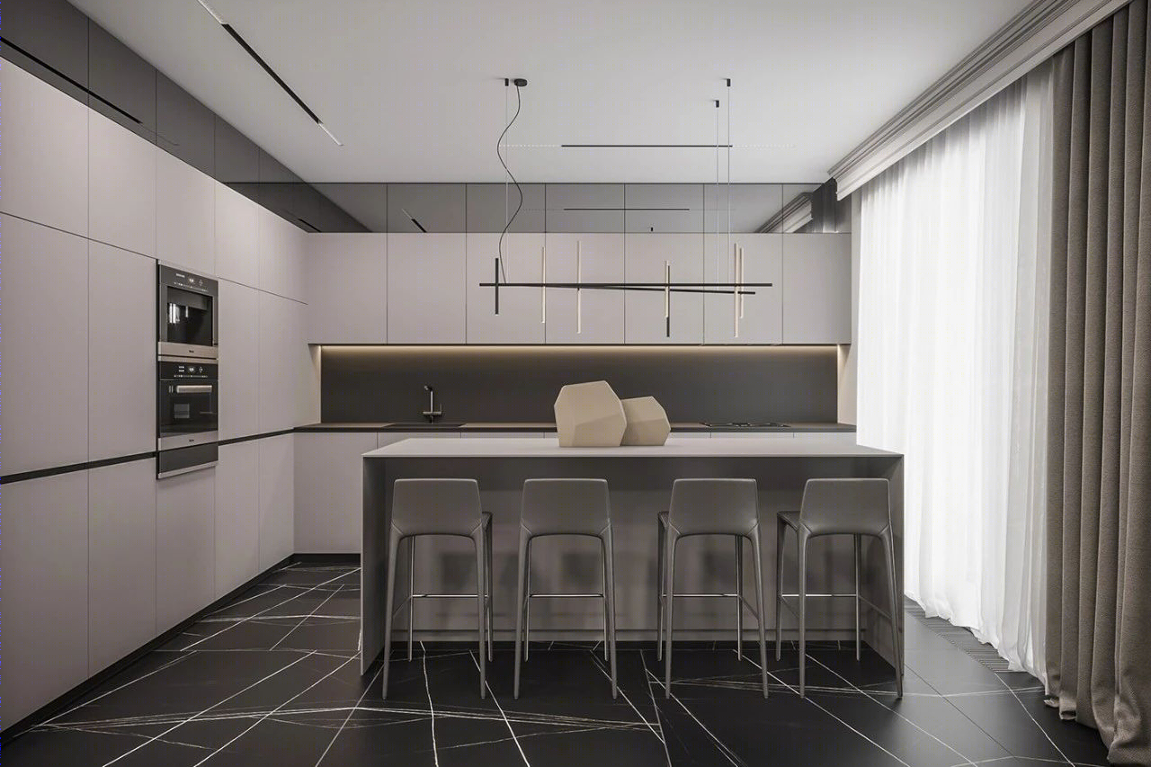 乌克兰设计师 Ivan Honcharenko 的现代高级灰空间艺术-64