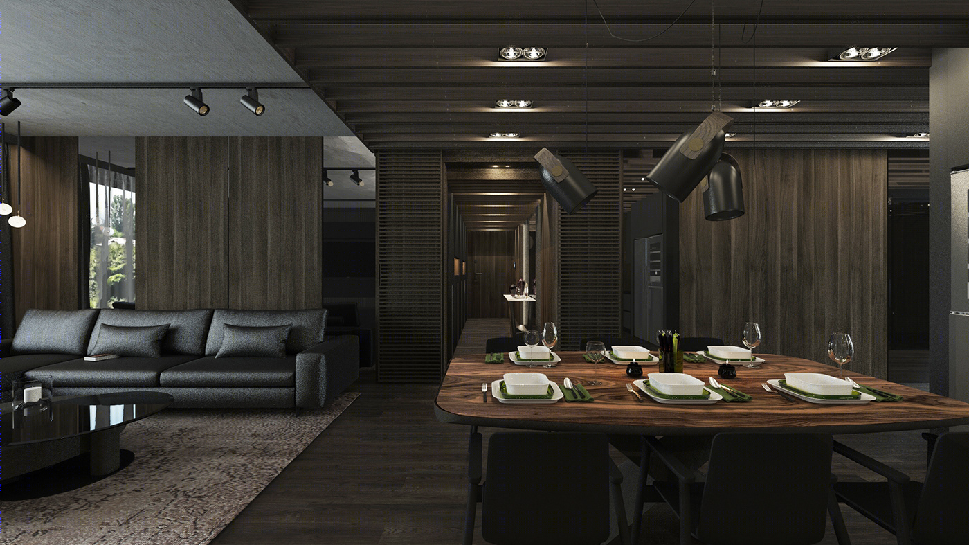 现代简约风公寓设计，舒适与品味的完美融合-7