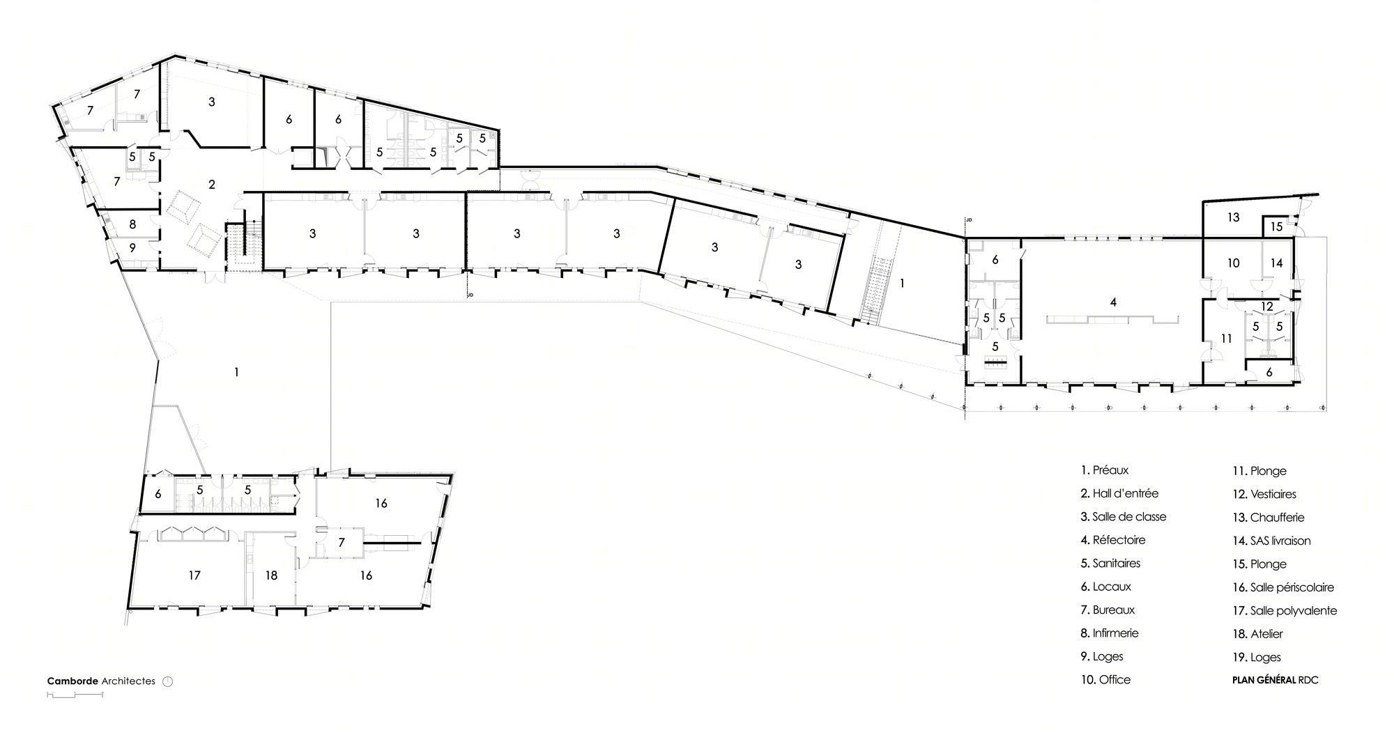 北普利克学校 | 郊区校园的创意建筑设计-2