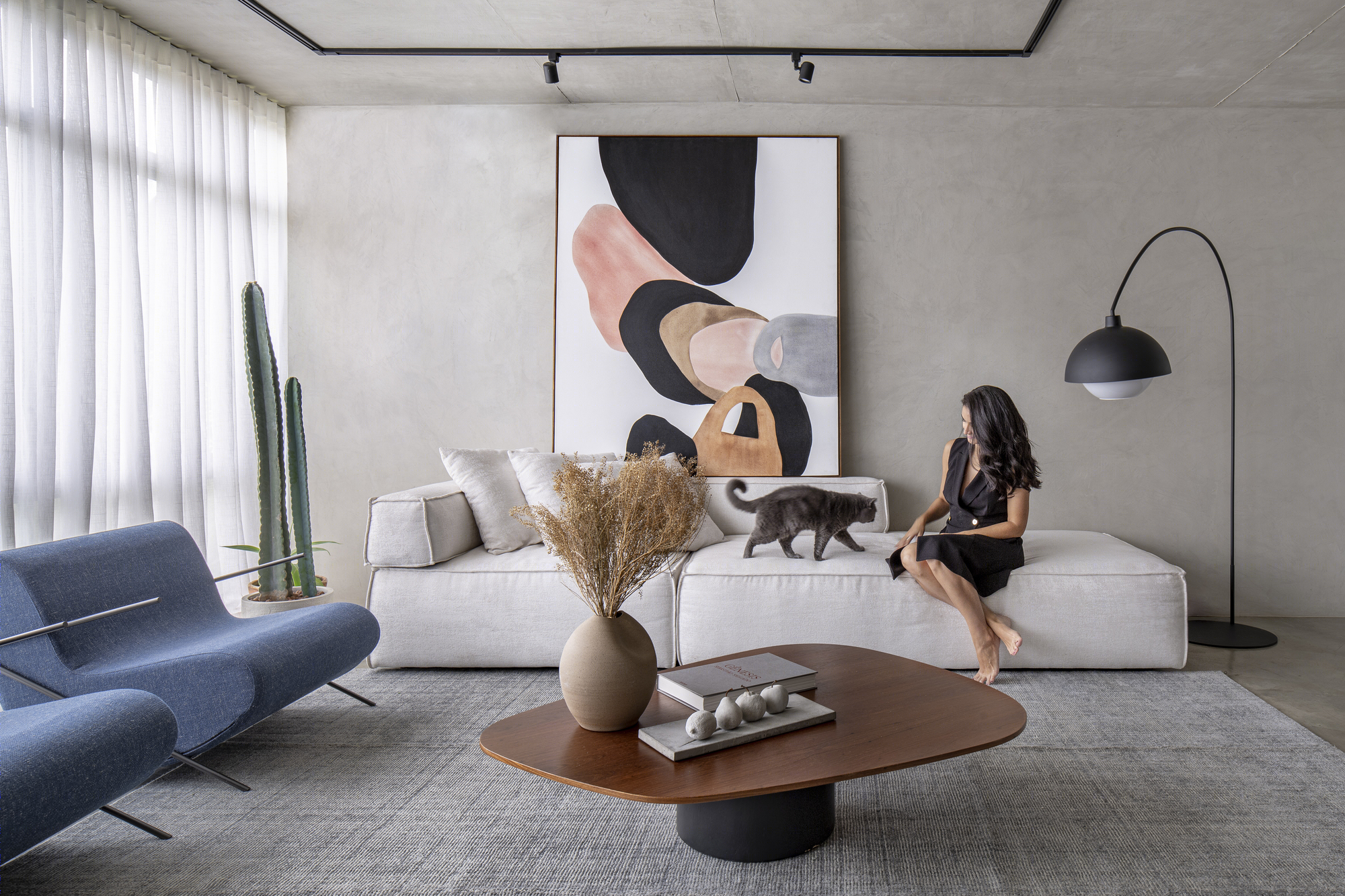 巴西 Merlot 公寓室内设计-1