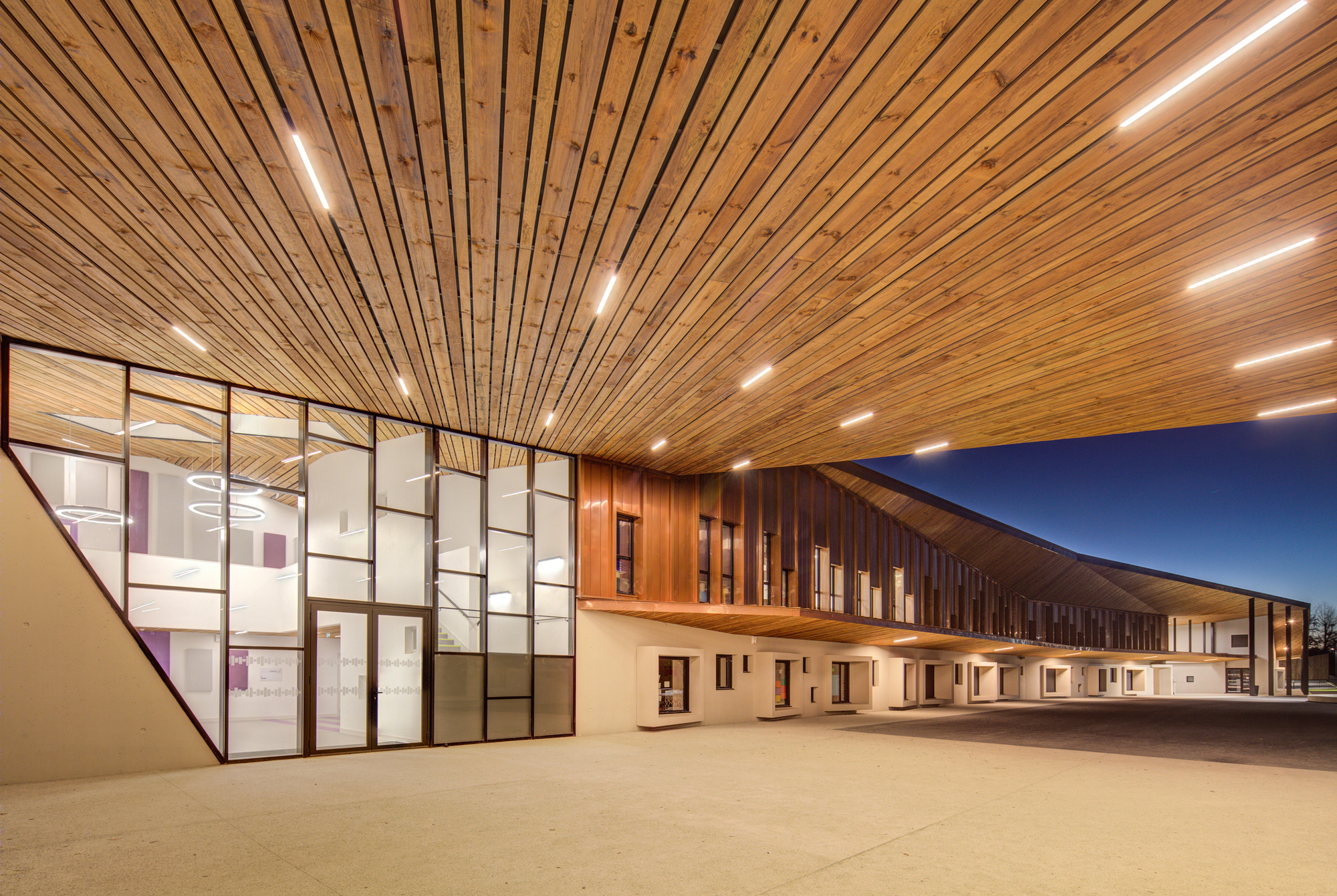 北普利克学校 | 郊区校园的创意建筑设计-3