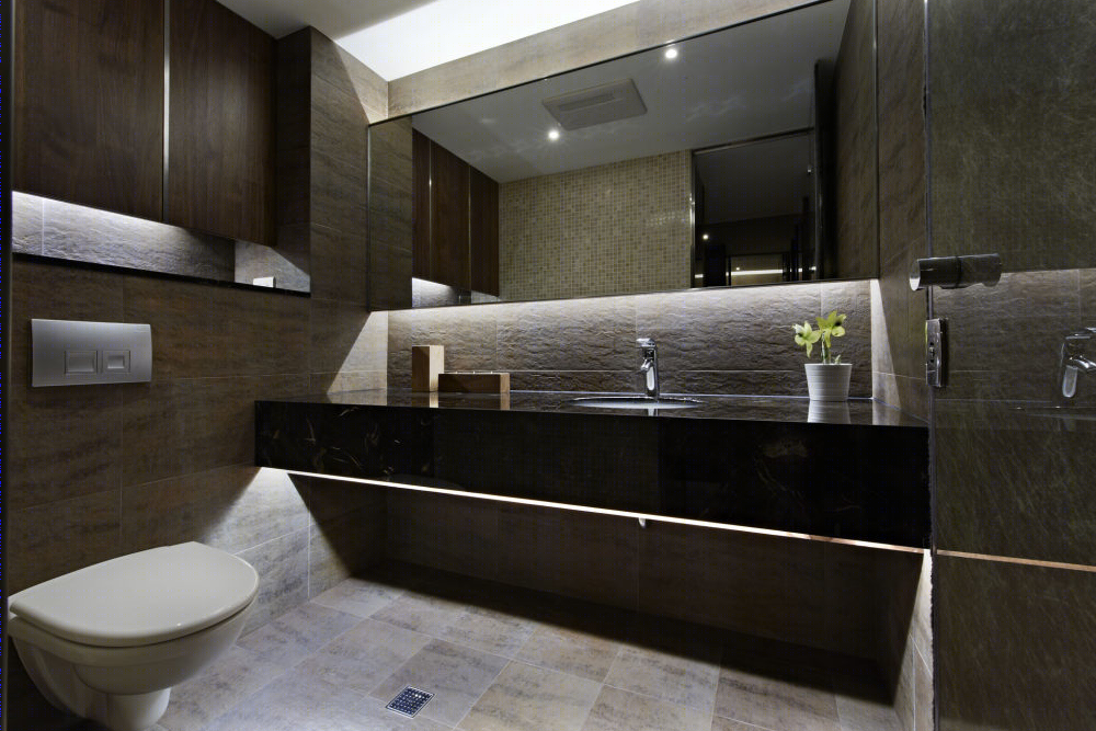 新台市金融业者豪华顶层公寓室内设计-19