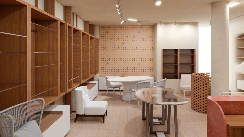 库里提巴斯 ARTEFACTO 展厅 · 地中海风格的海滩小屋-13