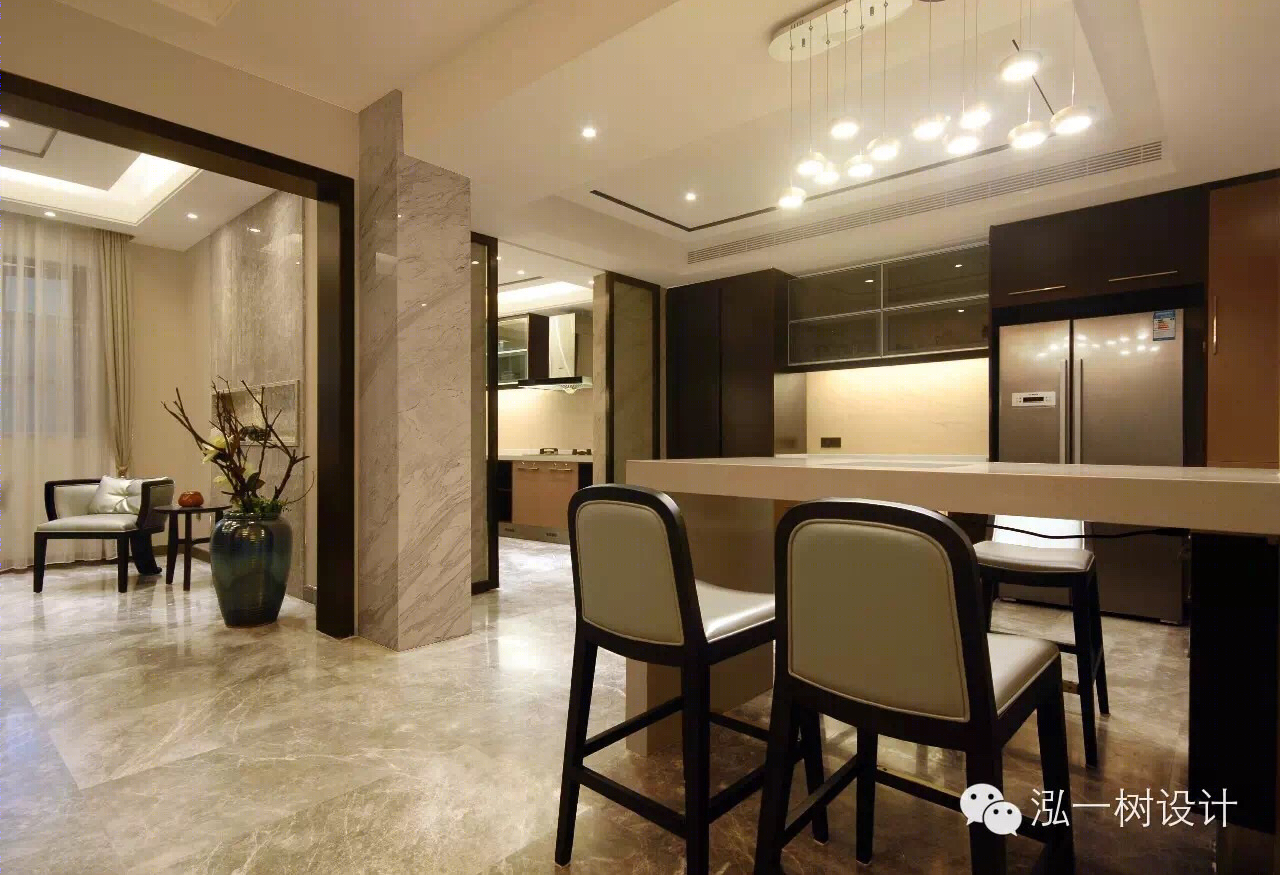 深圳橡木灰调住宅的采光通风设计-11