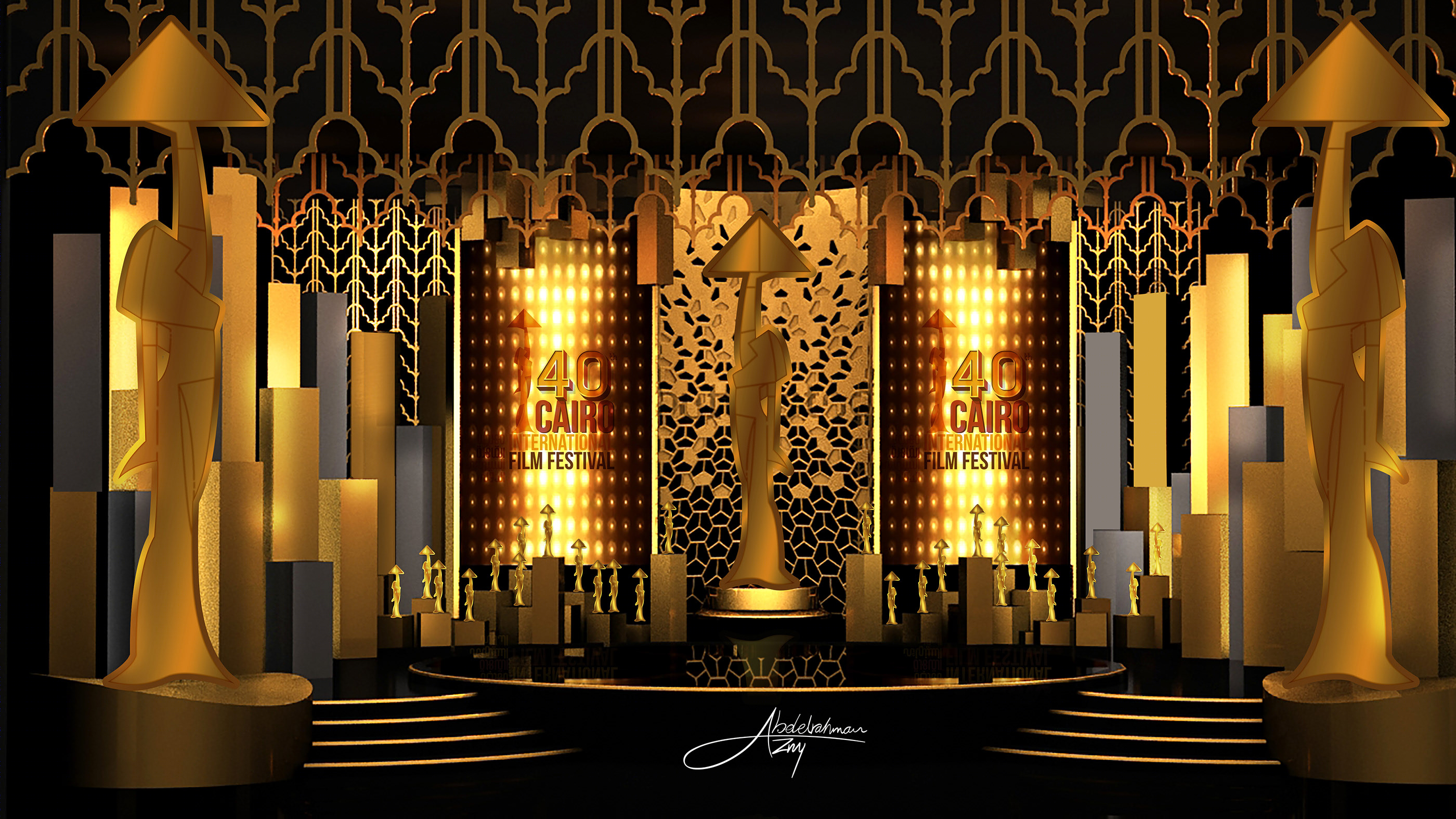 2018 年开罗电影节会场室内设计-3