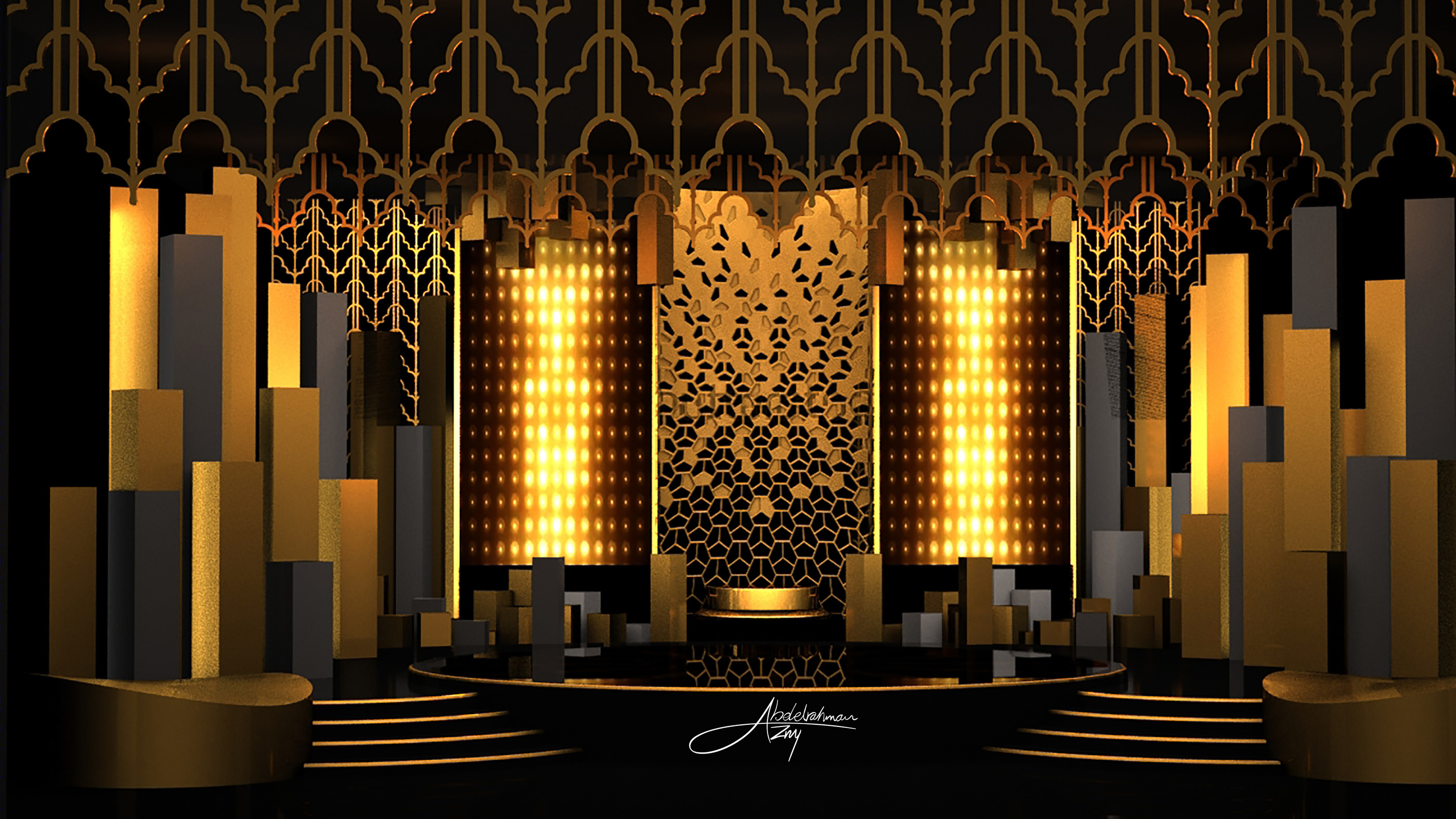 2018 年开罗电影节会场室内设计-4