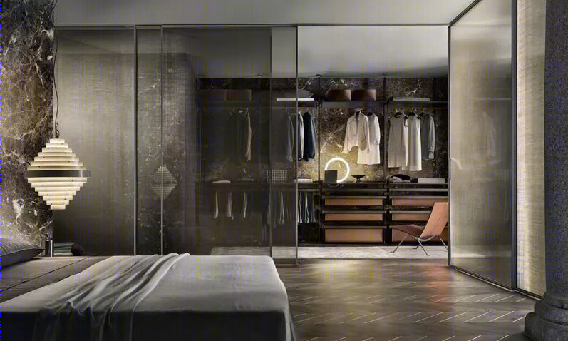 入墙式衣柜设计-8