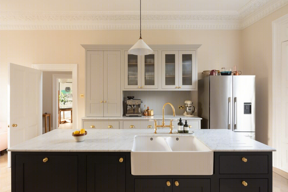 伦敦双立面格鲁吉亚风格住宅翻新-10