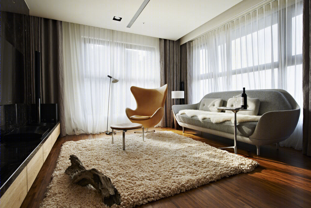 新台市金融业者豪华顶层公寓室内设计-22