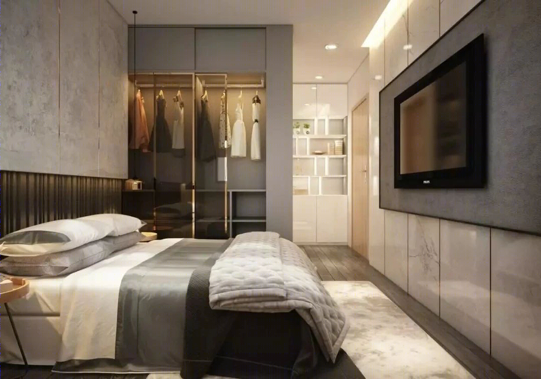 入墙式衣柜设计-9