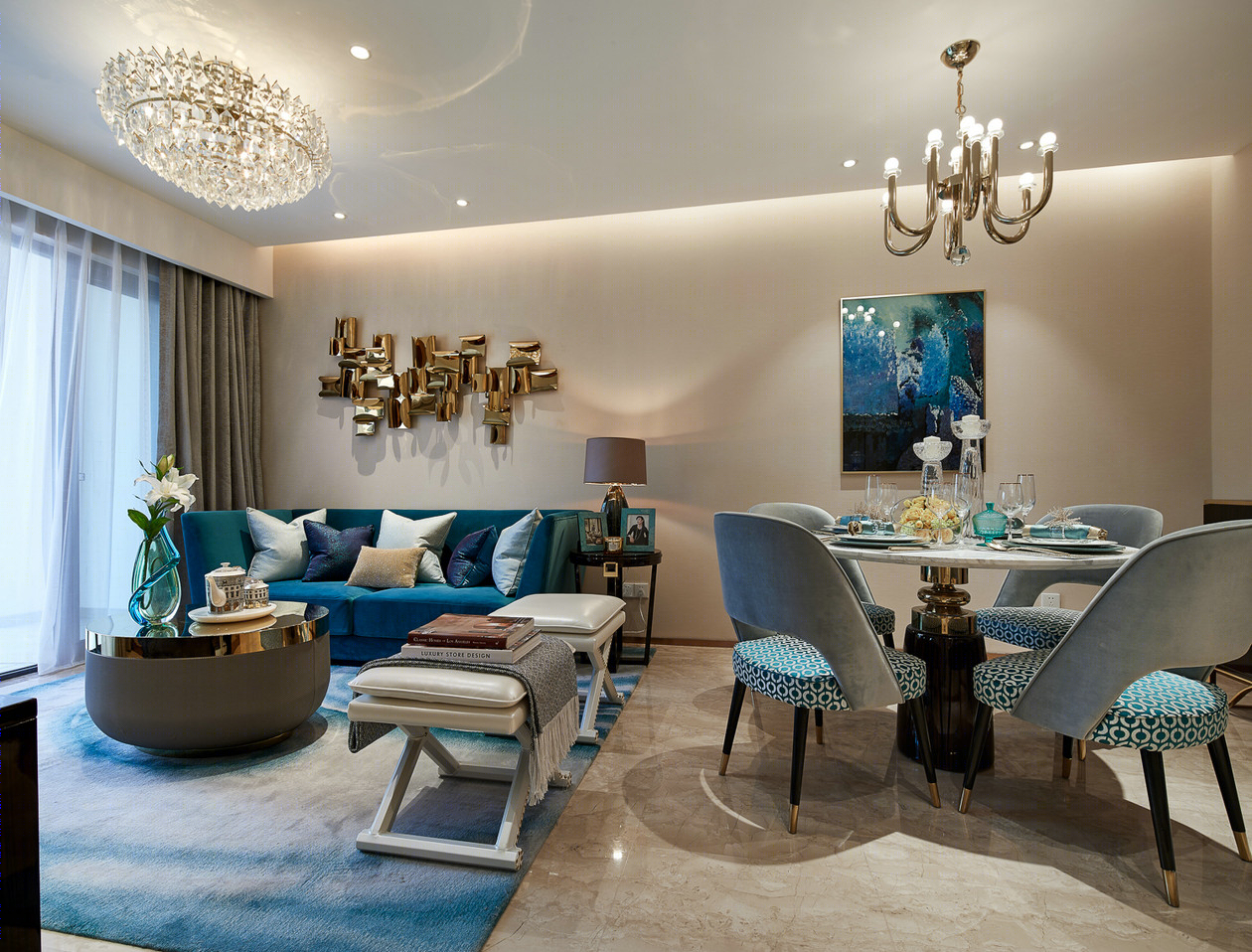 HFS赫富斯建筑设计 | 昆山水月周庄四期D E户型样板房-11