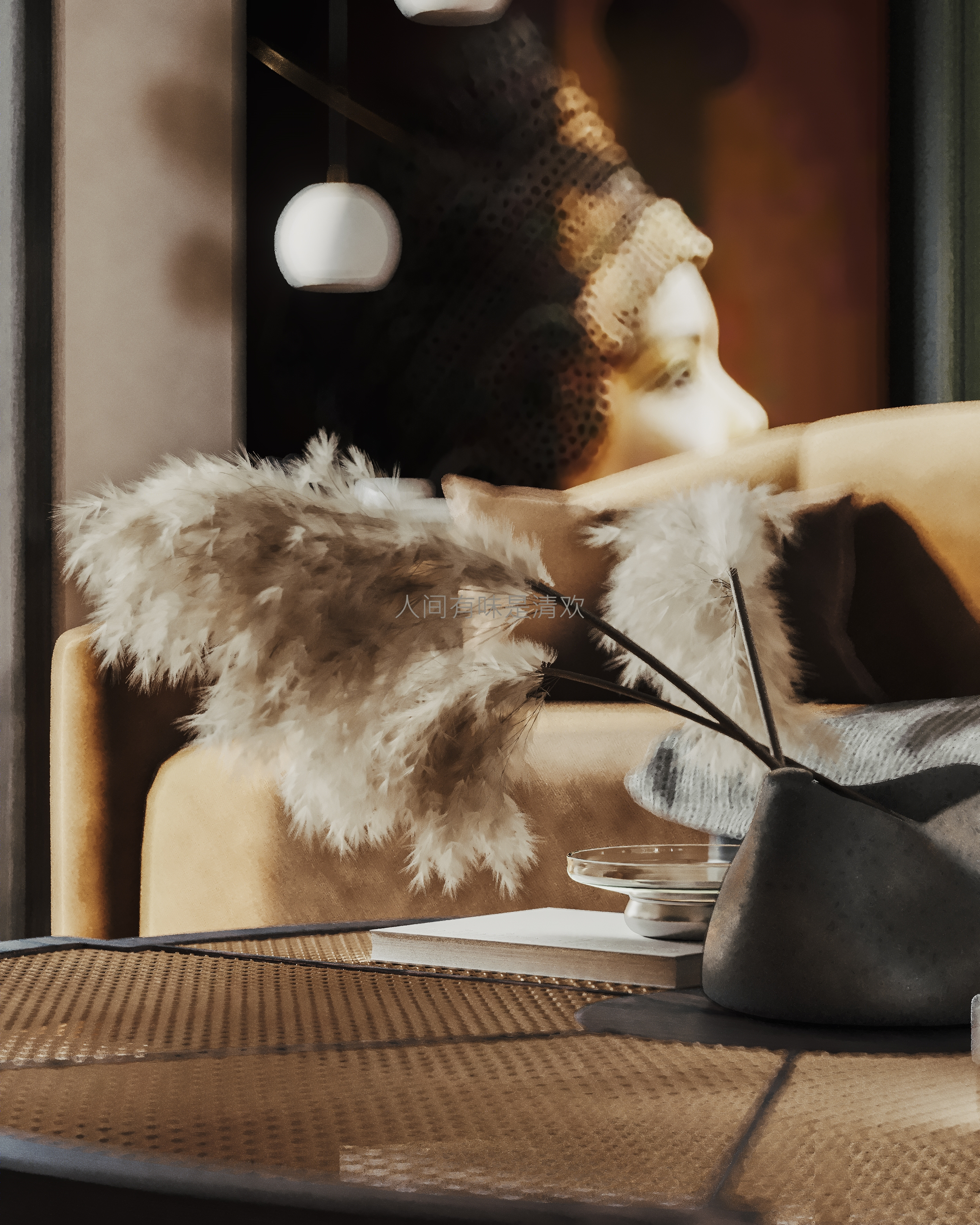 充满暖意的清雅质感生活|美式复古-0