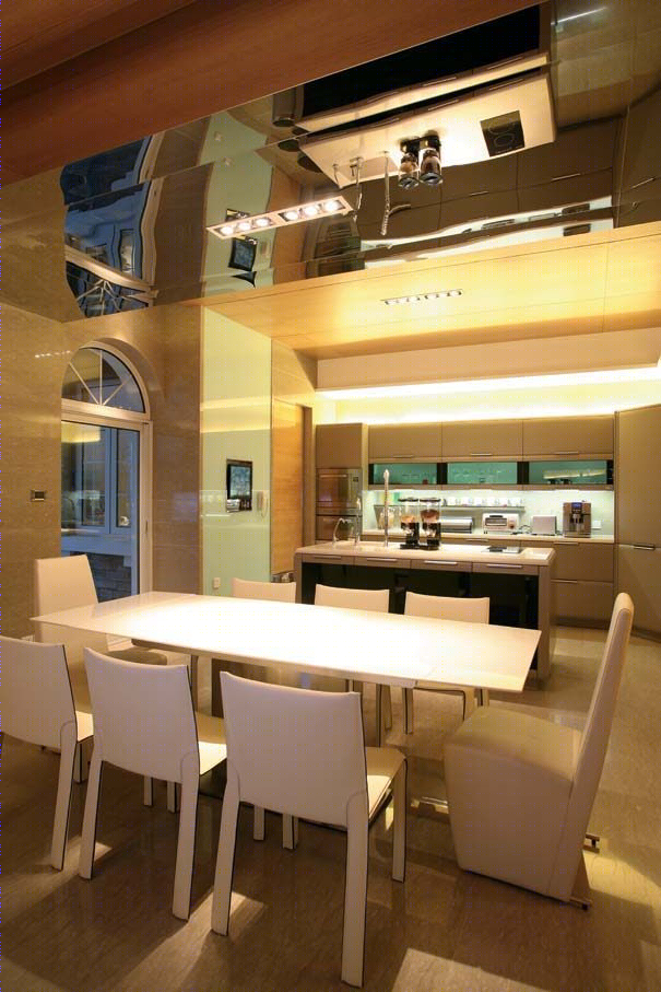 北京东方普罗旺斯别墅 后现代风格样板房设计-9