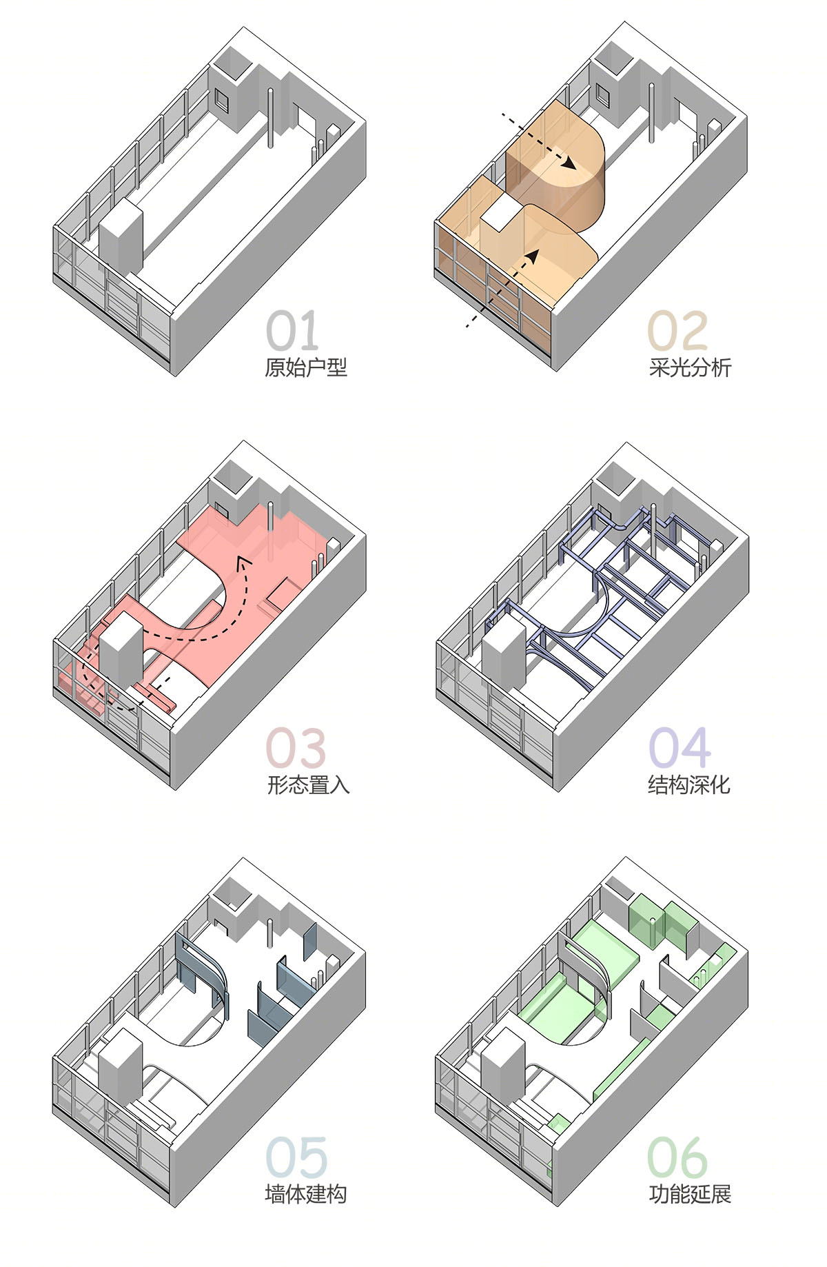 桥屋 · 重构 40㎡ Loft 公寓的共居情感空间丨中国北京-6