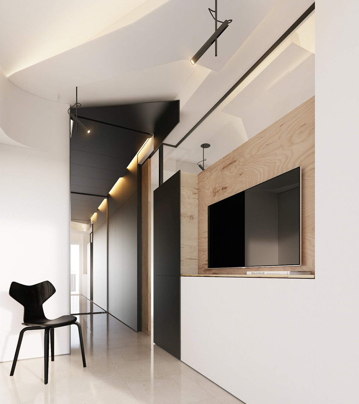 26m² 摩纳哥 Monaco Studio 工作室  Vlad Mishin-1