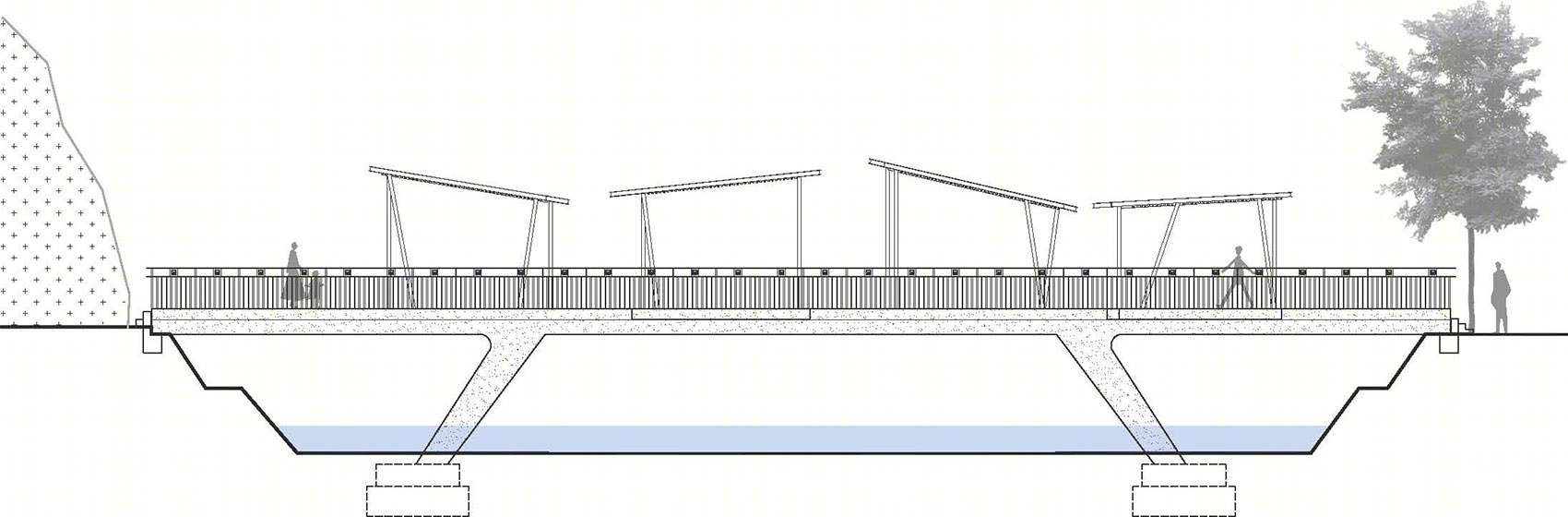 玉华村人行桥 | 针灸式设计激活乡村空间-64