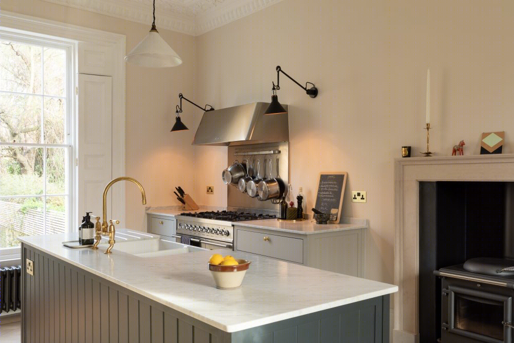 伦敦双立面格鲁吉亚风格住宅翻新-12