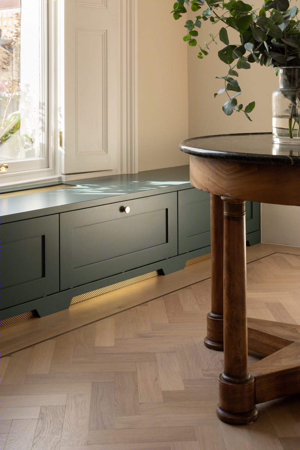 伦敦双立面格鲁吉亚风格住宅翻新-14