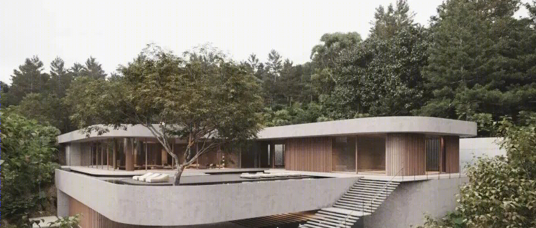 瑞士林地绿色奢华住宅丨伊朗建筑室内设计师 Milad Eshtiguashi-54