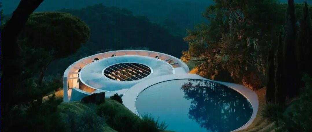 瑞士林地绿色奢华住宅丨伊朗建筑室内设计师 Milad Eshtiguashi-52