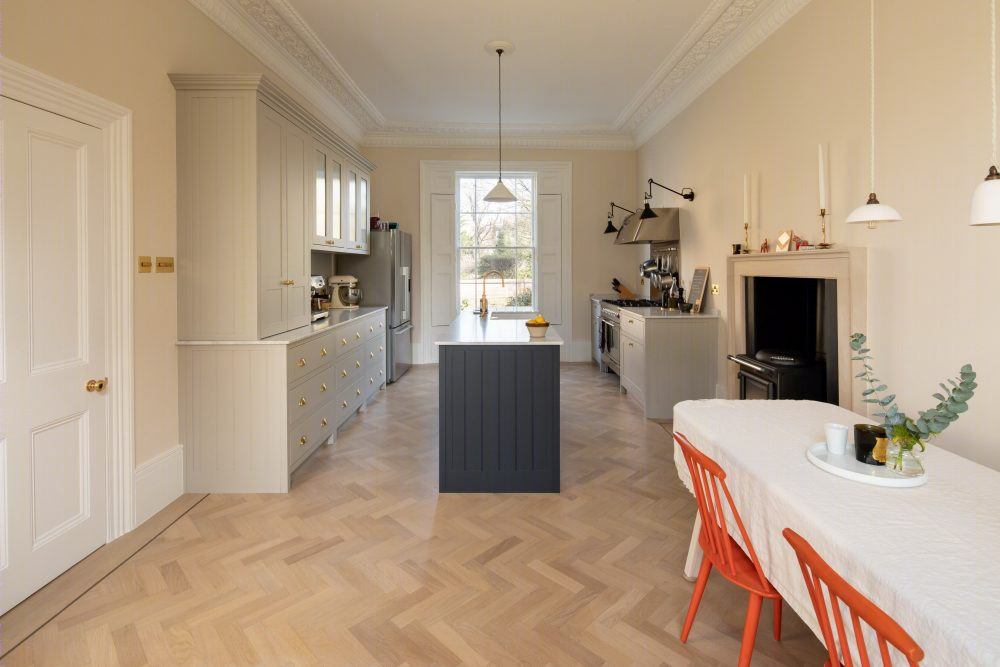 伦敦双立面格鲁吉亚风格住宅翻新-17