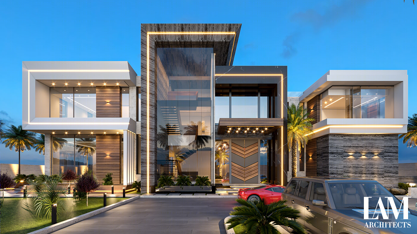 Anastasiya Gushchina丨别墅建筑丨Luxury villa-1