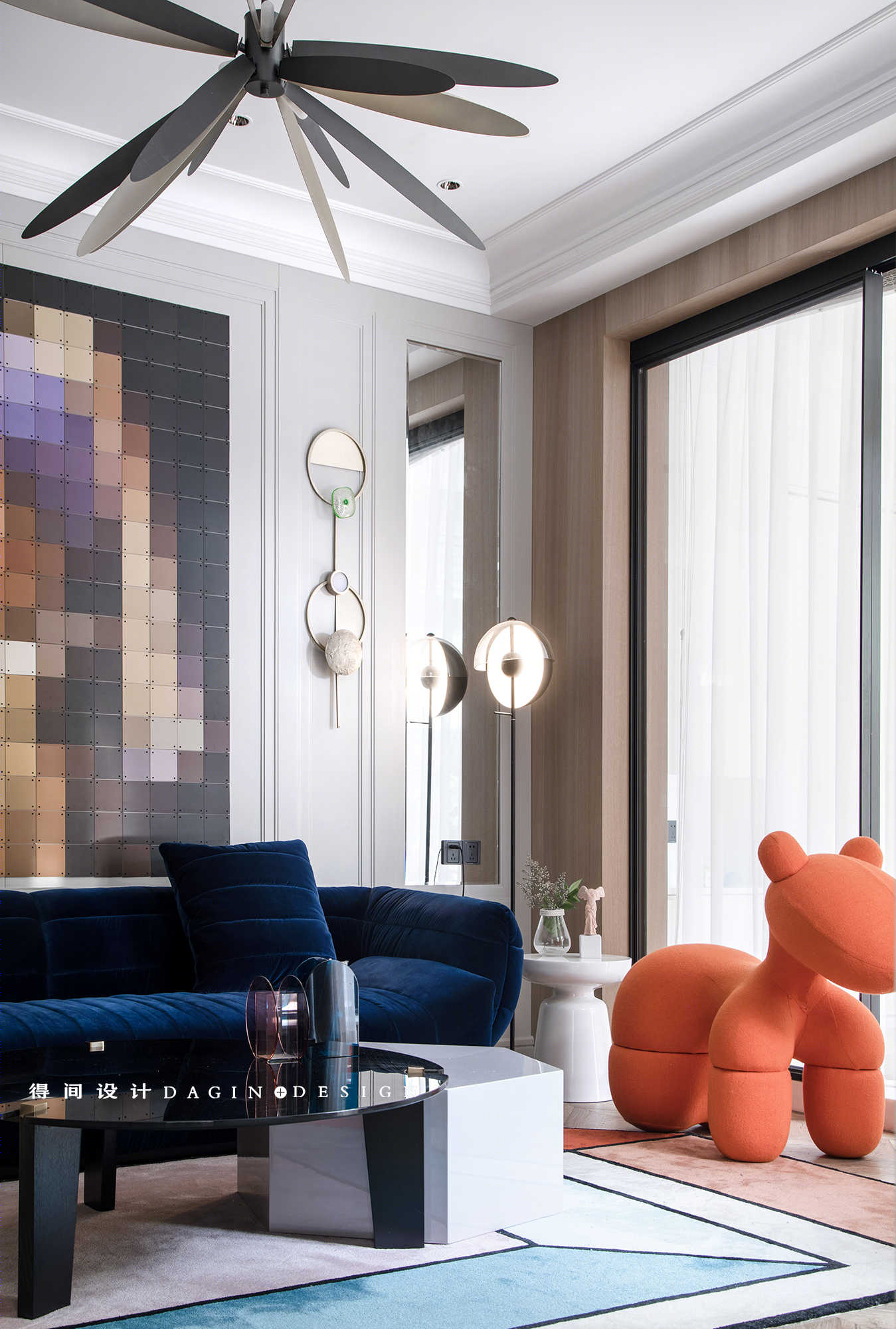 破旧二手房爆改四房：明亮大客厅2个儿童房-21