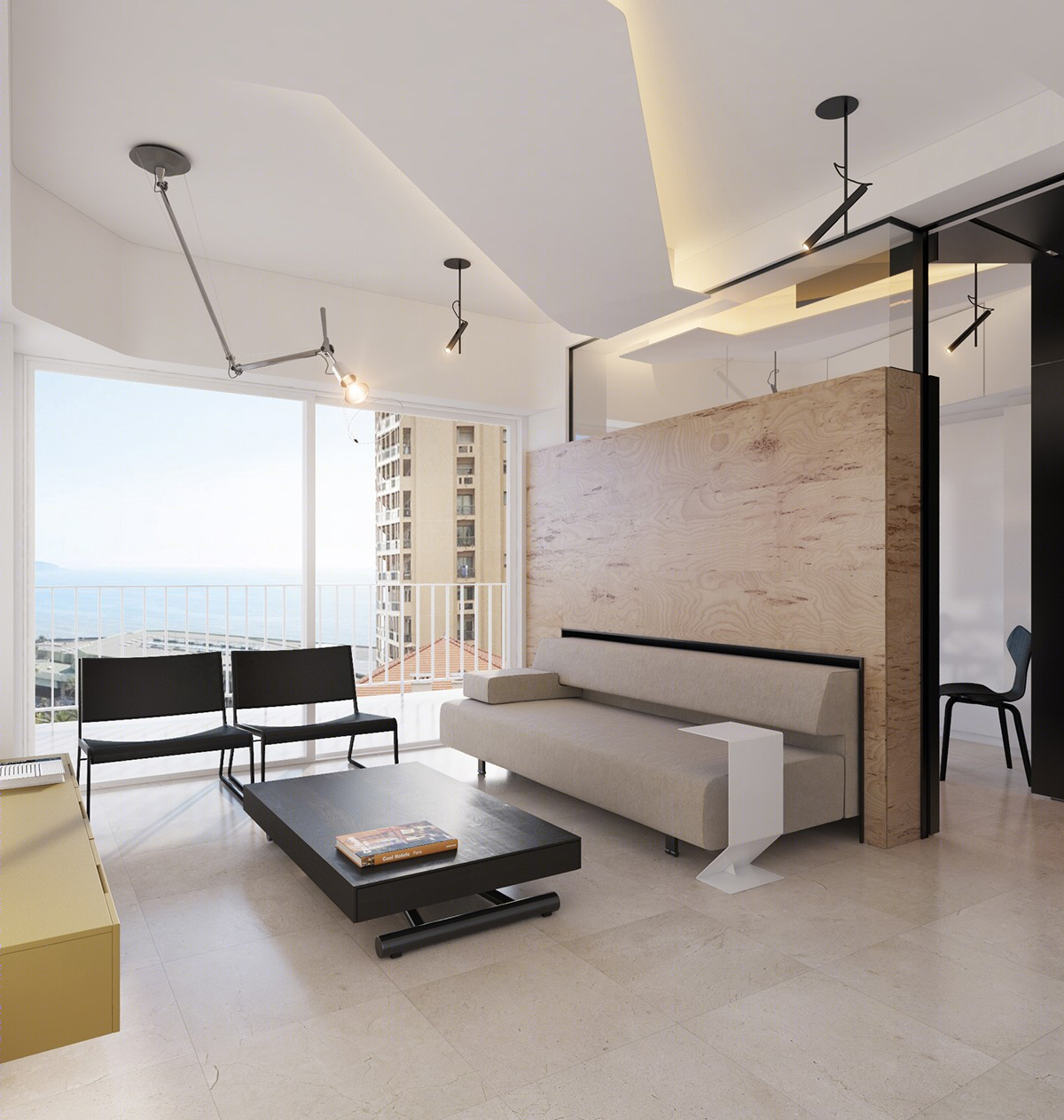 26m² 摩纳哥 Monaco Studio 工作室  Vlad Mishin-7