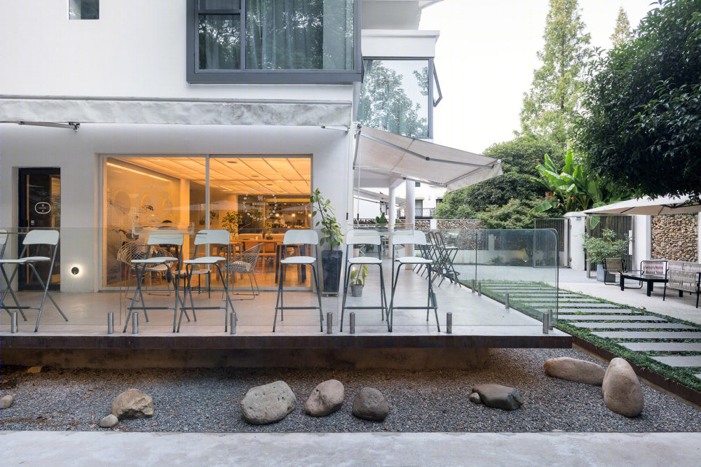 杭州“别止”“白格”民宿 | 共享交流的空间设计-23