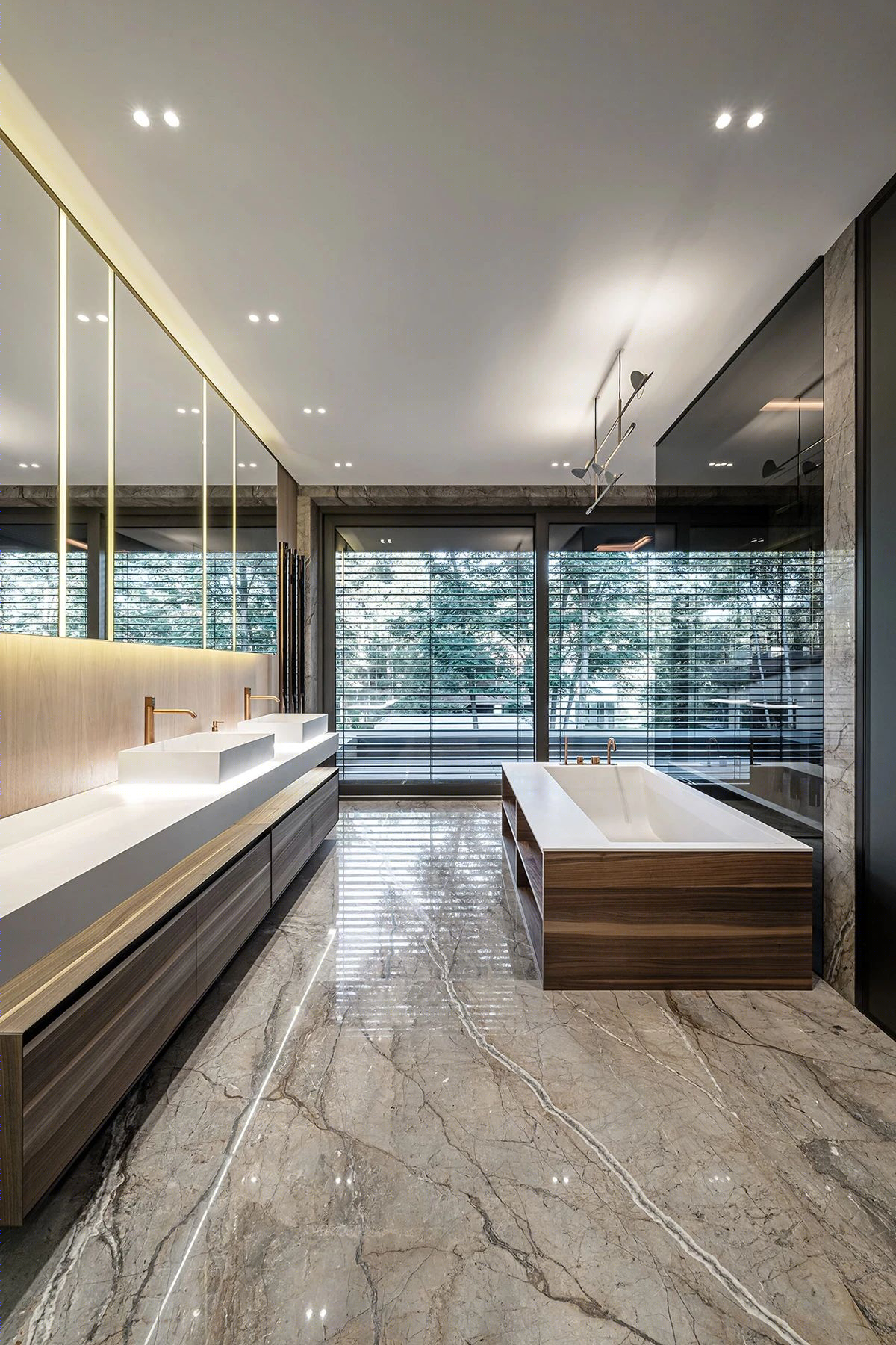 YODEZEEN Architects 打造 450㎡轻奢大宅,高级感十足-44