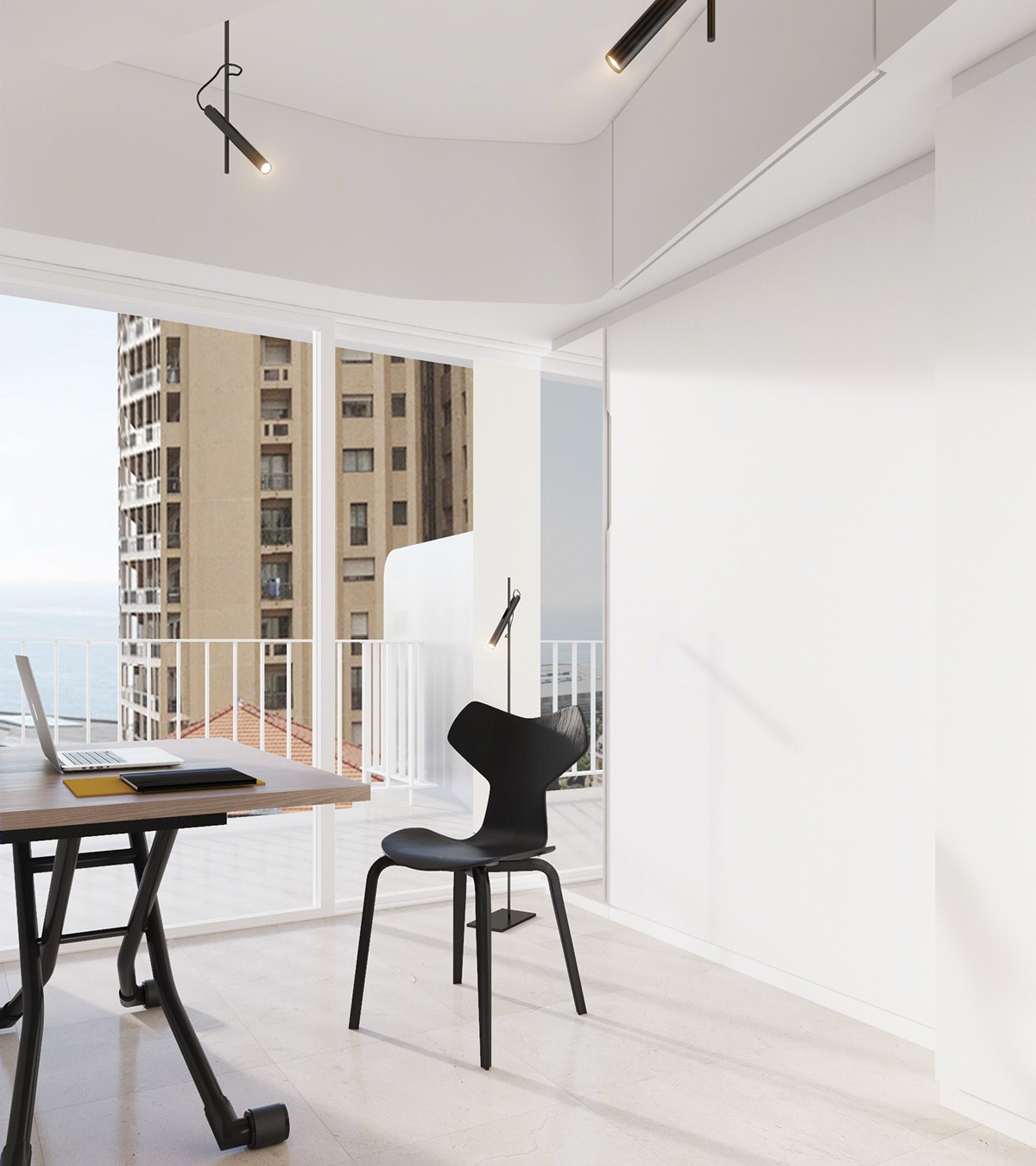 26m² 摩纳哥 Monaco Studio 工作室  Vlad Mishin-8