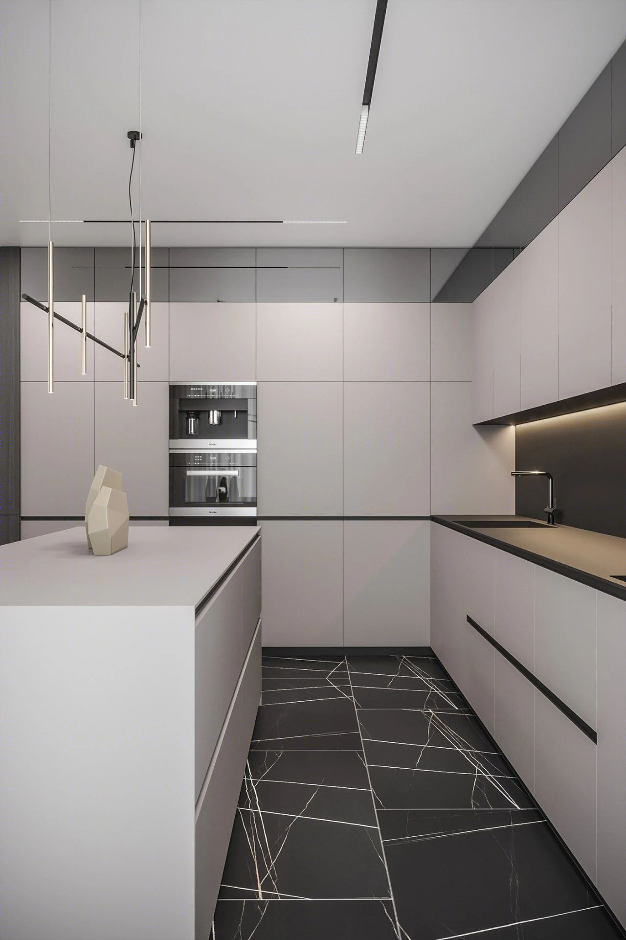 乌克兰设计师 Ivan Honcharenko 的现代高级灰空间艺术-68