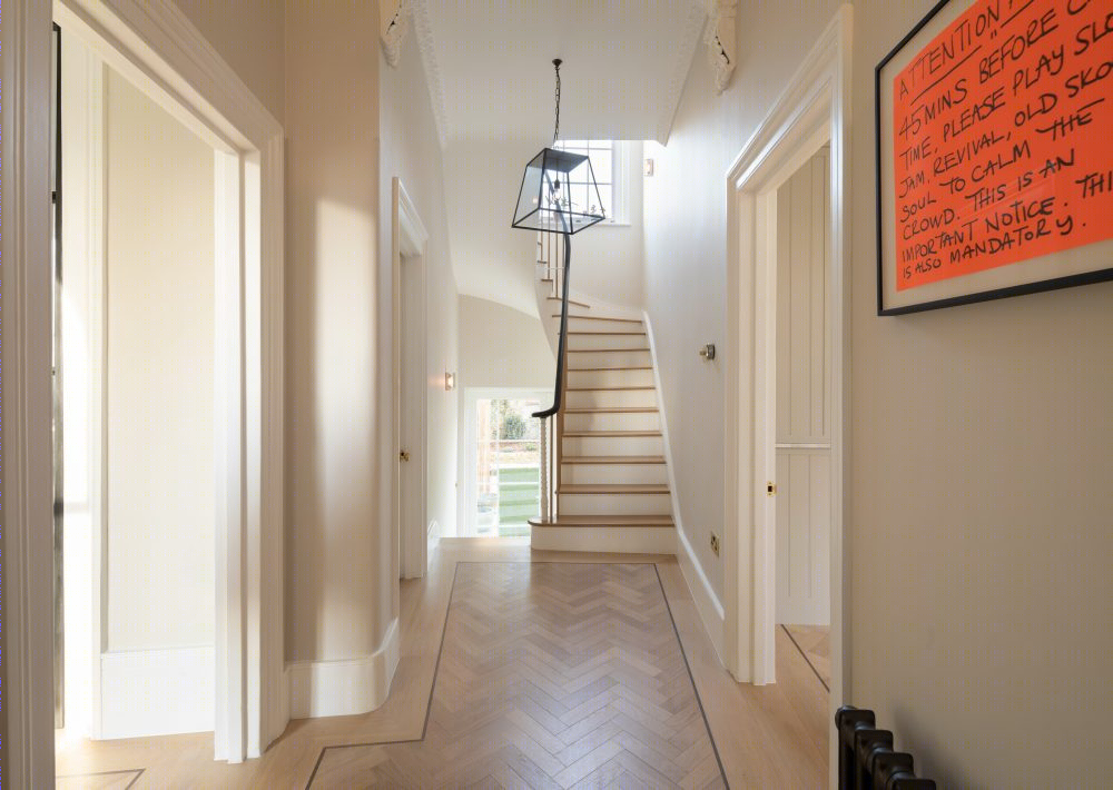 伦敦双立面格鲁吉亚风格住宅翻新-19