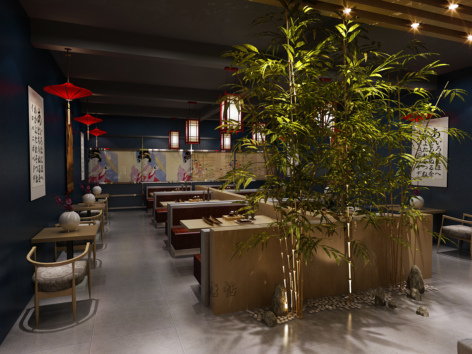 餐饮店效果图赏析                     -8