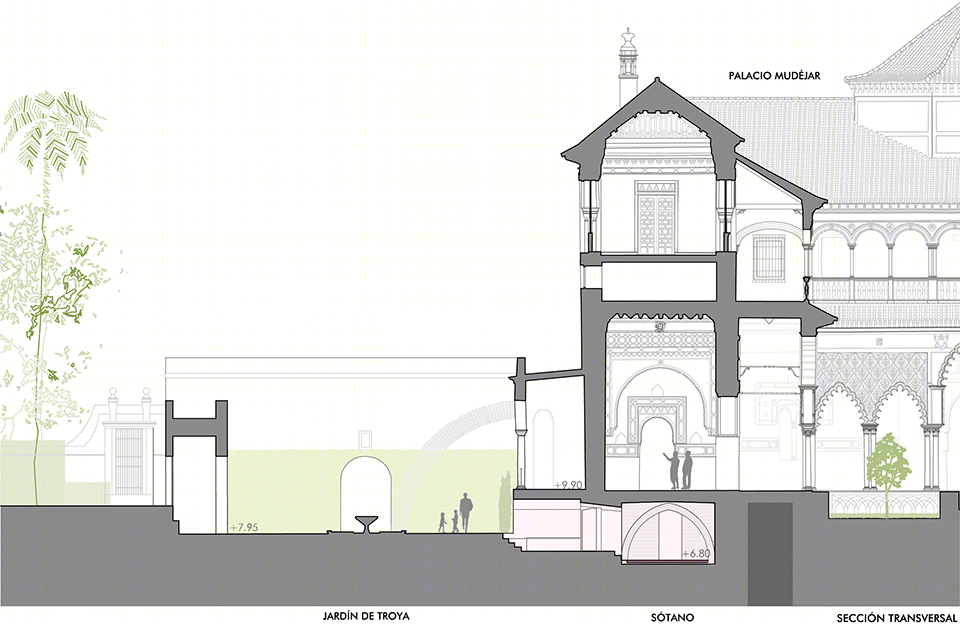 塞维利亚王宫地下空间改造-41