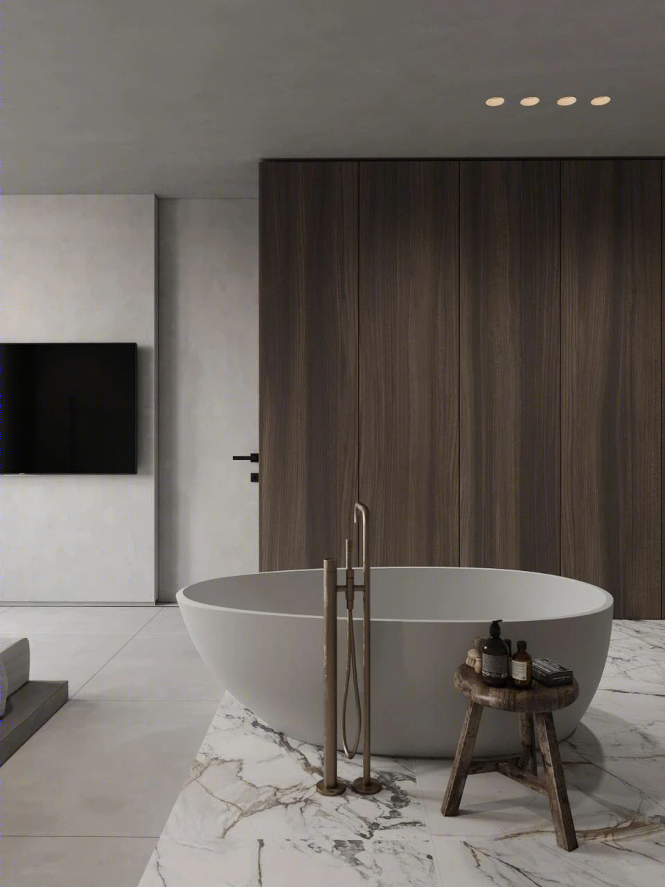 ArtPartner 新作 | 高级灰演绎简约石纹空间-11