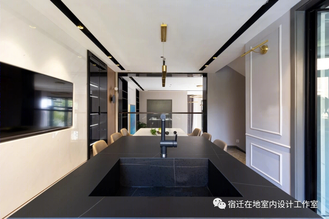 宿迁翰林国际花园轻奢室内设计丨中国宿迁丨宿迁在地室内设计工作室-33