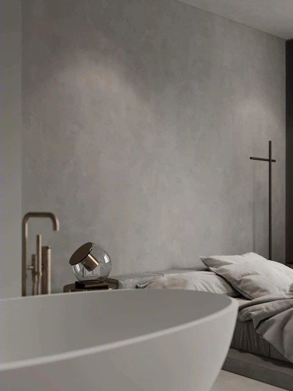 ArtPartner 新作 | 高级灰演绎简约石纹空间-15