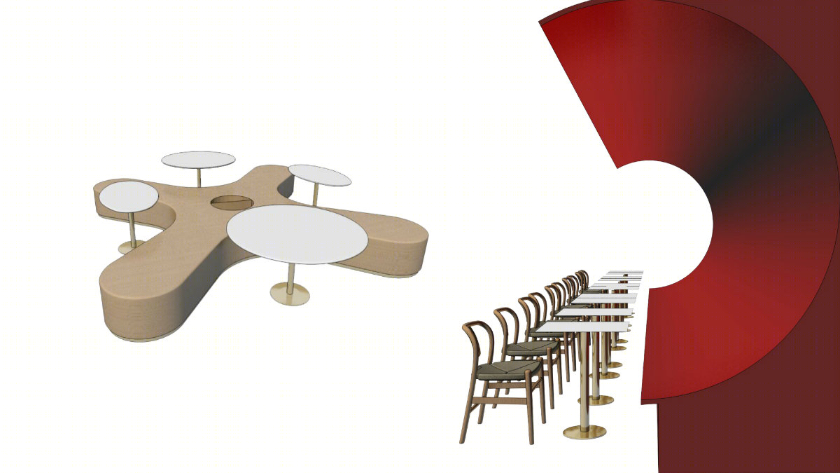 南京威实空间设计——科技企业员工餐厅科技感十足-8