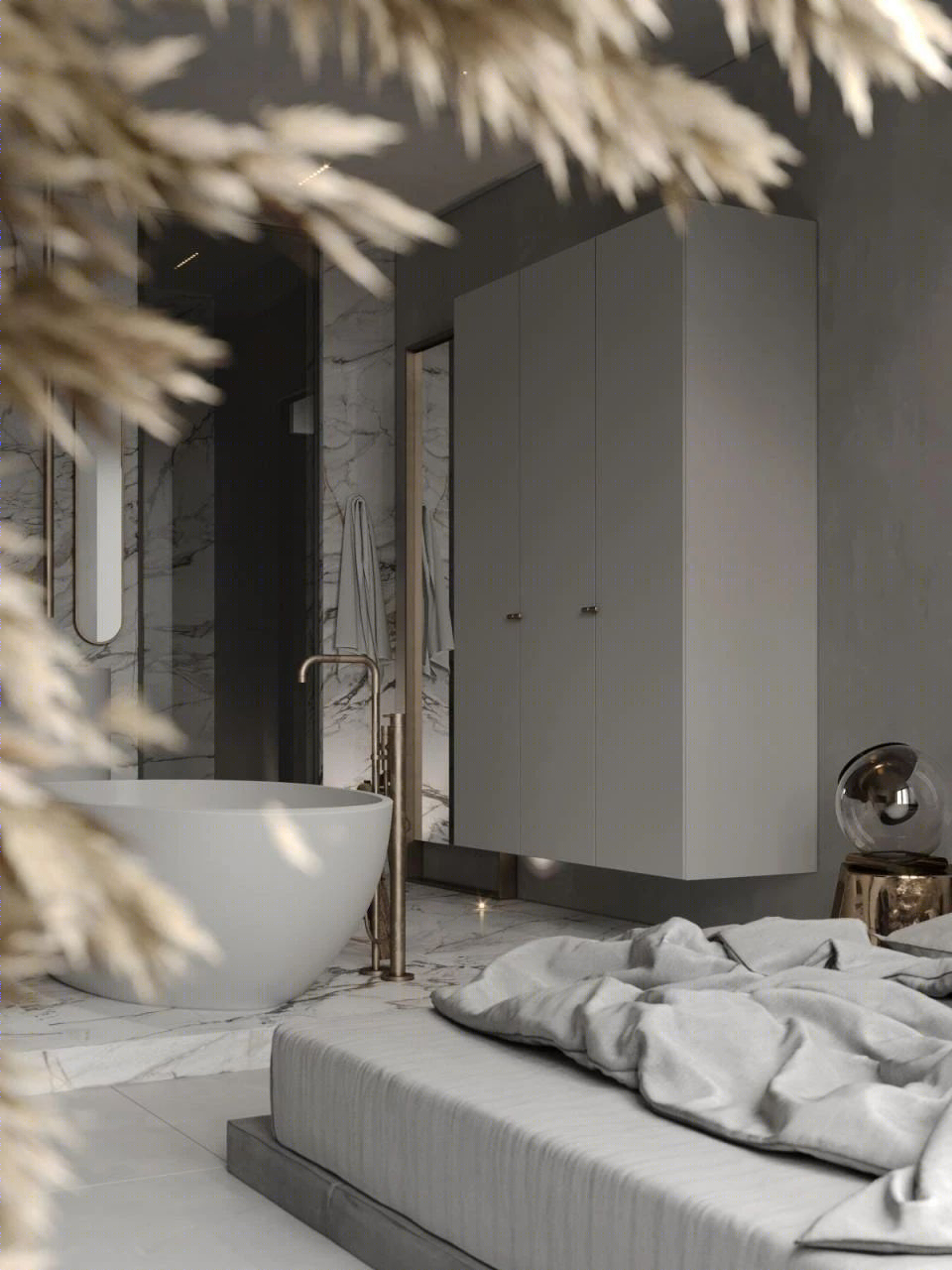 ArtPartner 新作 | 高级灰演绎简约石纹空间-16