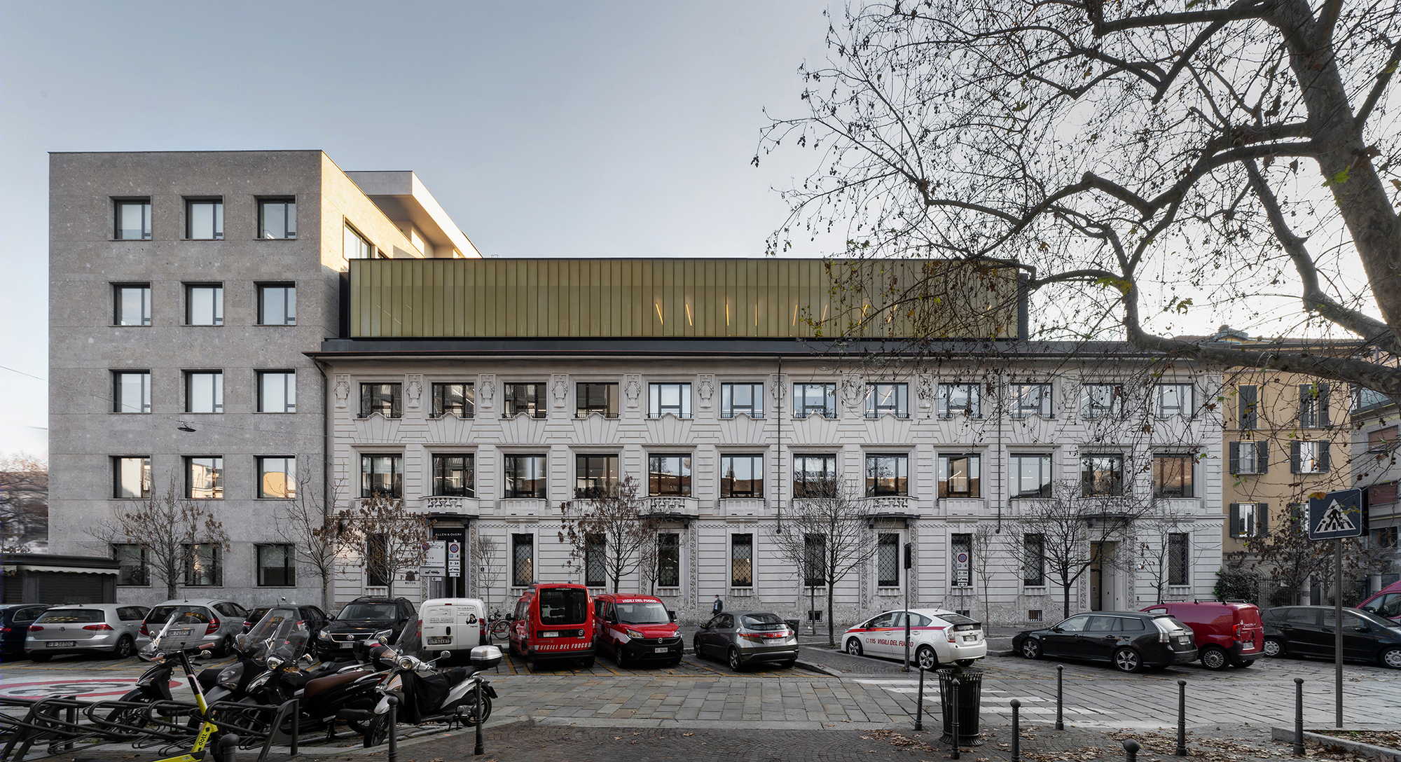 米兰百年建筑翻新丨意大利米兰丨Park Associati-1