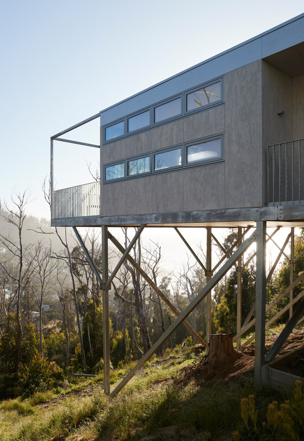 澳大利亚 Wye River 云中宅丨Chris Connell Design-23
