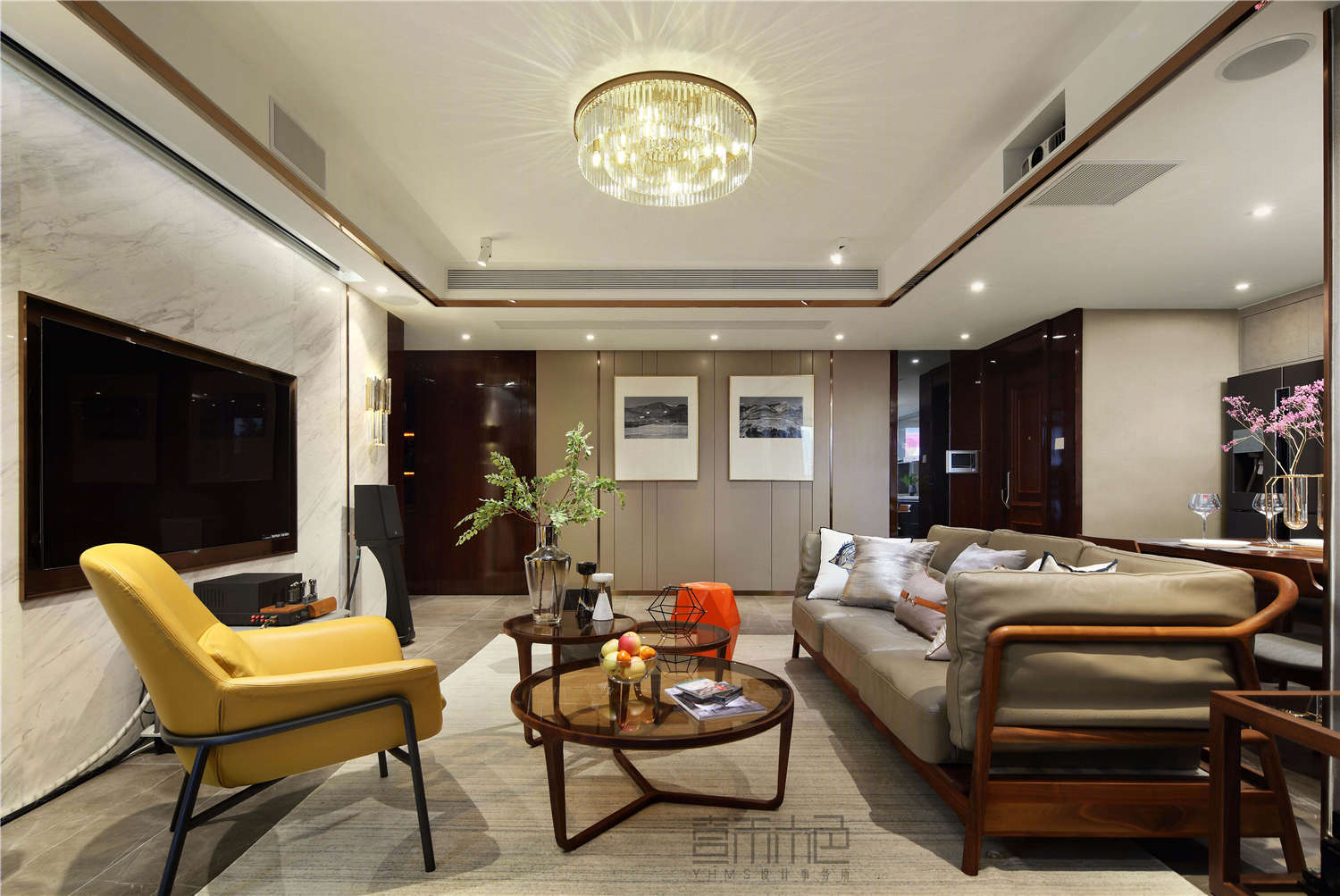 南京凤凰和熙 140㎡混搭风精致家居设计-20